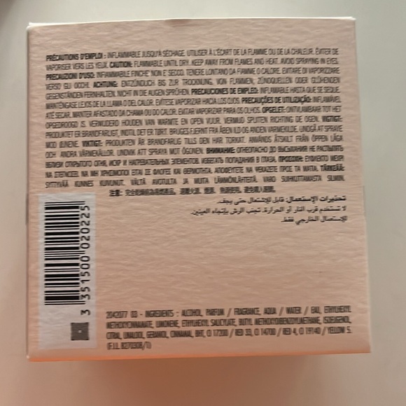 ‼️💖 NWOT! ! Mademoiselle Eai De Toilette Vaporisateur Spray 1.6 Fl Oz. (50 ml) - Picture 3 of 3